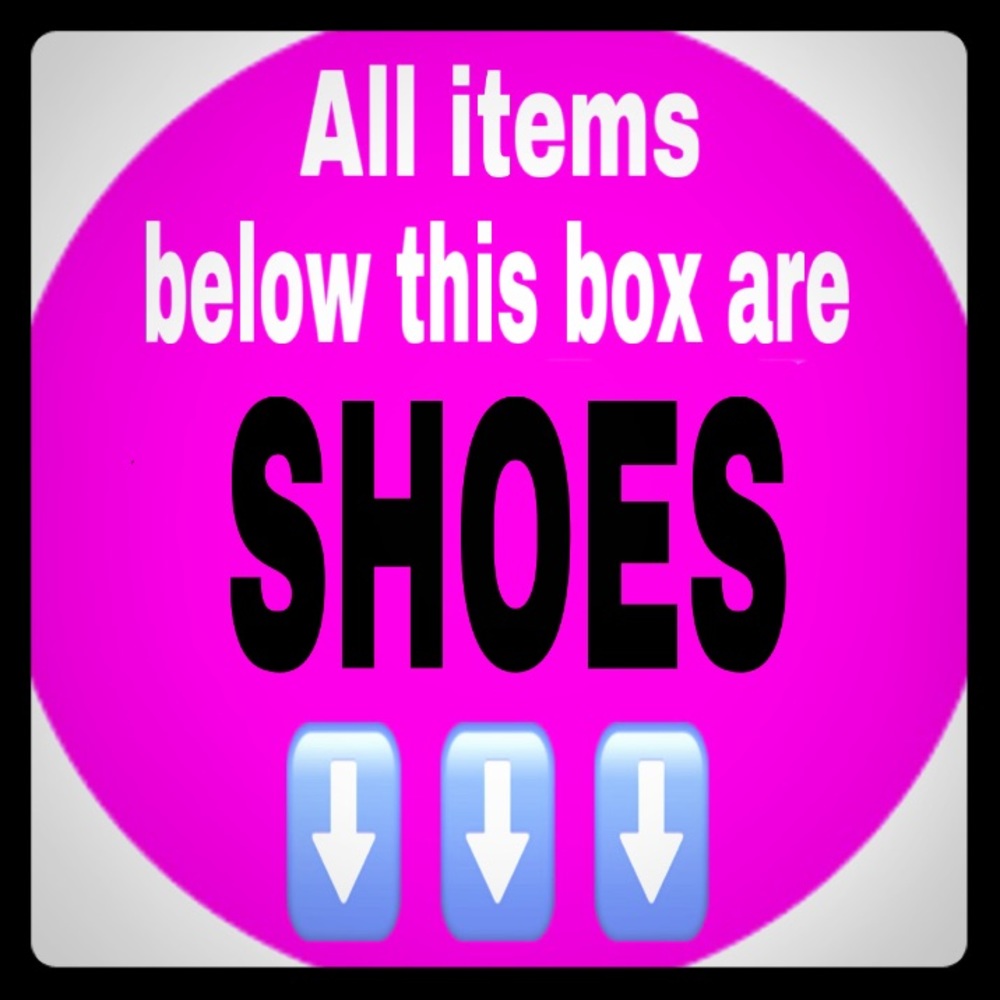 ⬇️EVERYTHING BELOW ARE SHOES⬇️